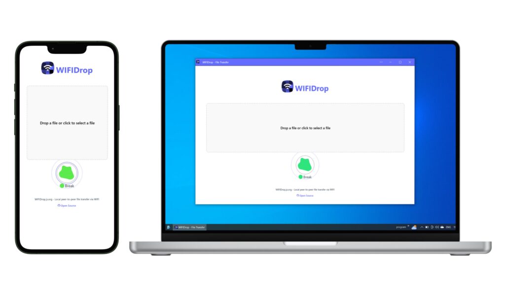 Print de tela do WIFIDrop