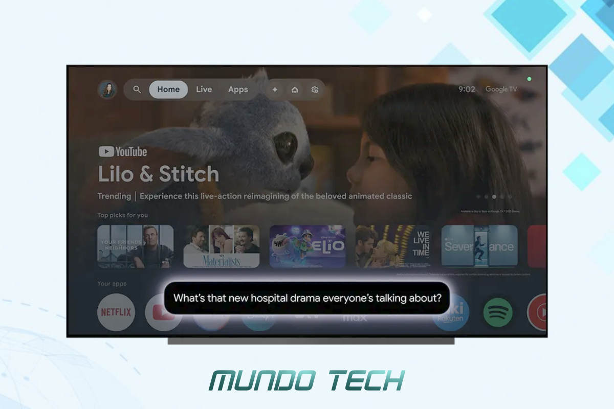 No momento, você está visualizando Gemini no Google TV: IA da Google Vai Transformar Sua Sala
