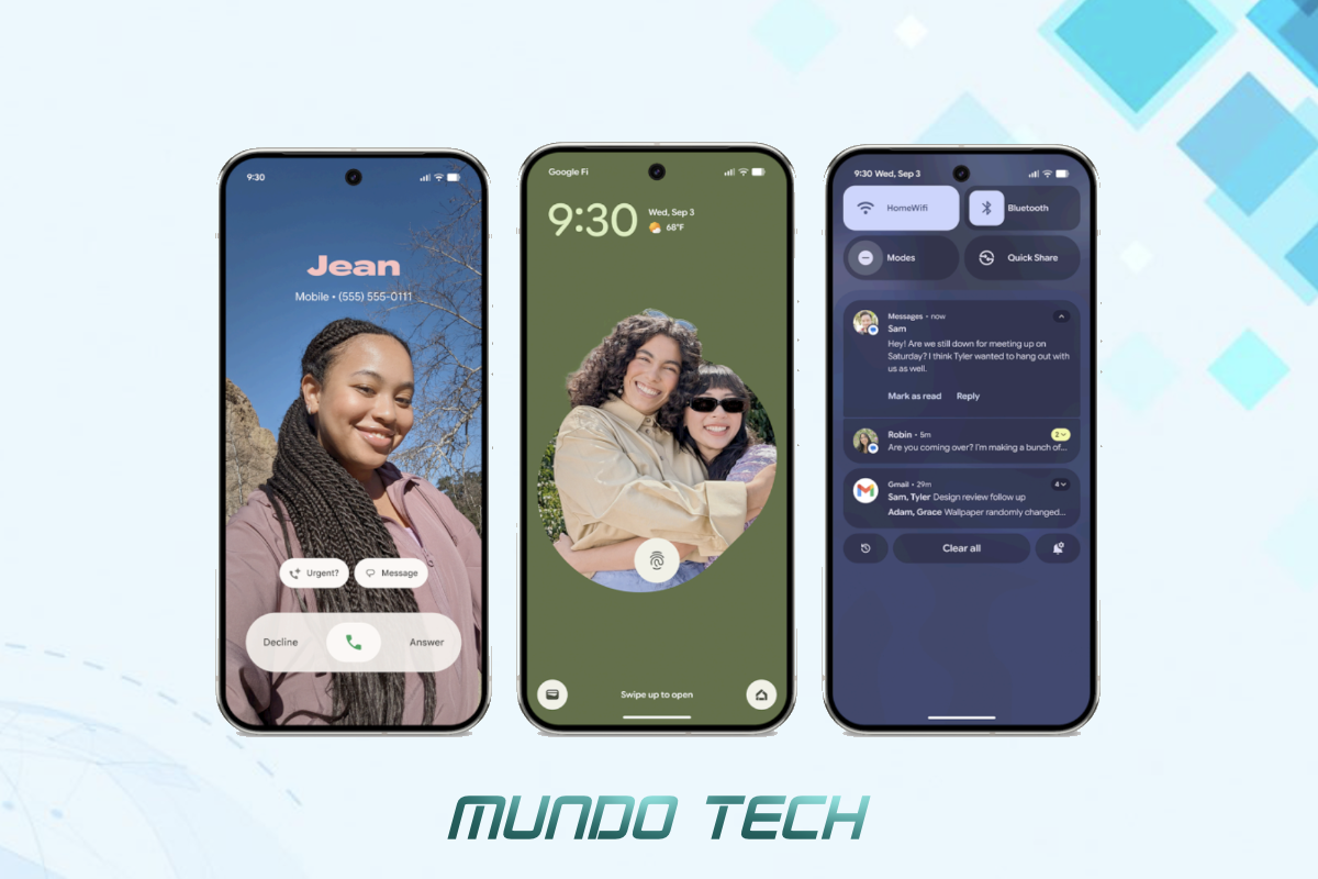No momento, você está visualizando Google: Material 3 e Novos Recursos Para Android e Pixel