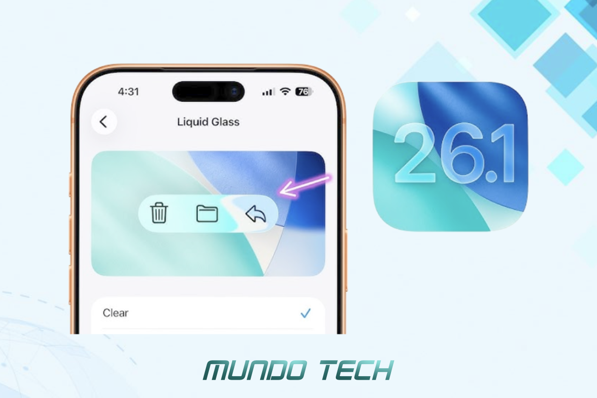 No momento, você está visualizando iOS 26.1 Permite Ajustar a Transparência do Design “Liquid Glass”